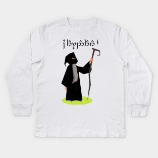 Sindarin ¡No pasarán! Kids Long Sleeve T-Shirt